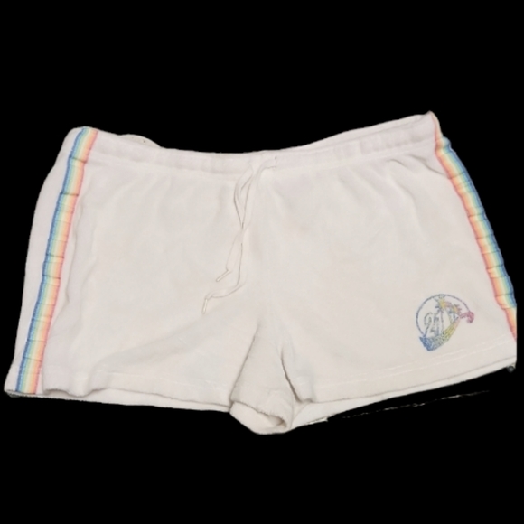 baileys point Shorts Vintage Made In Usa Lg Terry Cloth Ribbon